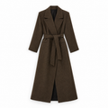 The Florence Belted Tailored Coat - Mocha - New main