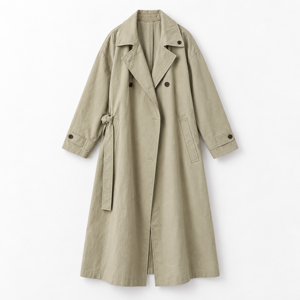 The Imogen Long Trench Coat - 慕斯浅卡 - New main