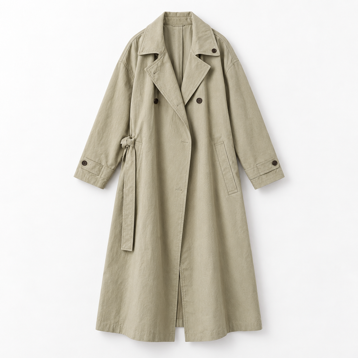 The Imogen Long Trench Coat - 慕斯浅卡 - New main